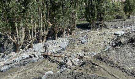 Glacier Burst and Landslides cause Destruction of Homes and Trigger Mass Evacuations