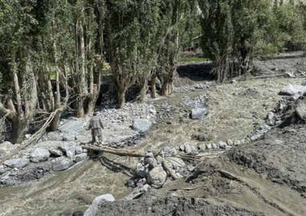 Glacier Burst and Landslides cause Destruction of Homes and Trigger Mass Evacuations