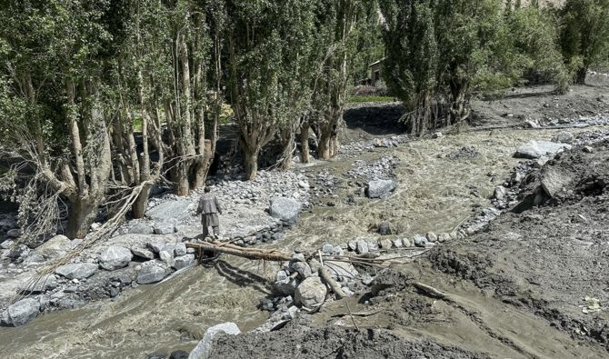 Glacier Burst and Landslides cause Destruction of Homes and Trigger Mass Evacuations