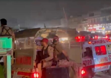 Explosion and Gunfire Rock Karachi's Gulistan-e-Jauhar